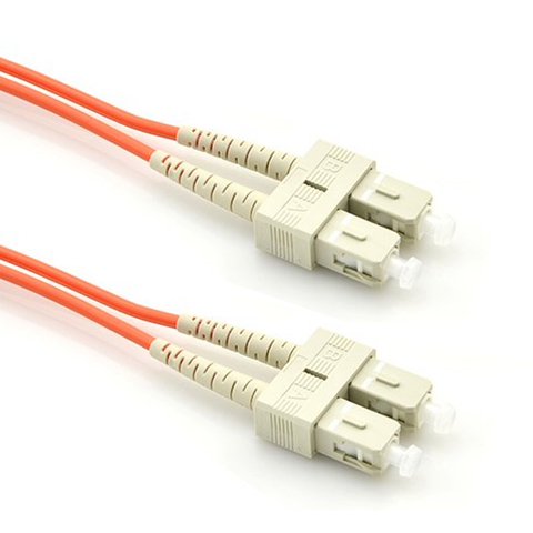 OM2 SC-SC Duplex Multimode Fiber Patch Cable 50/125 LSZH